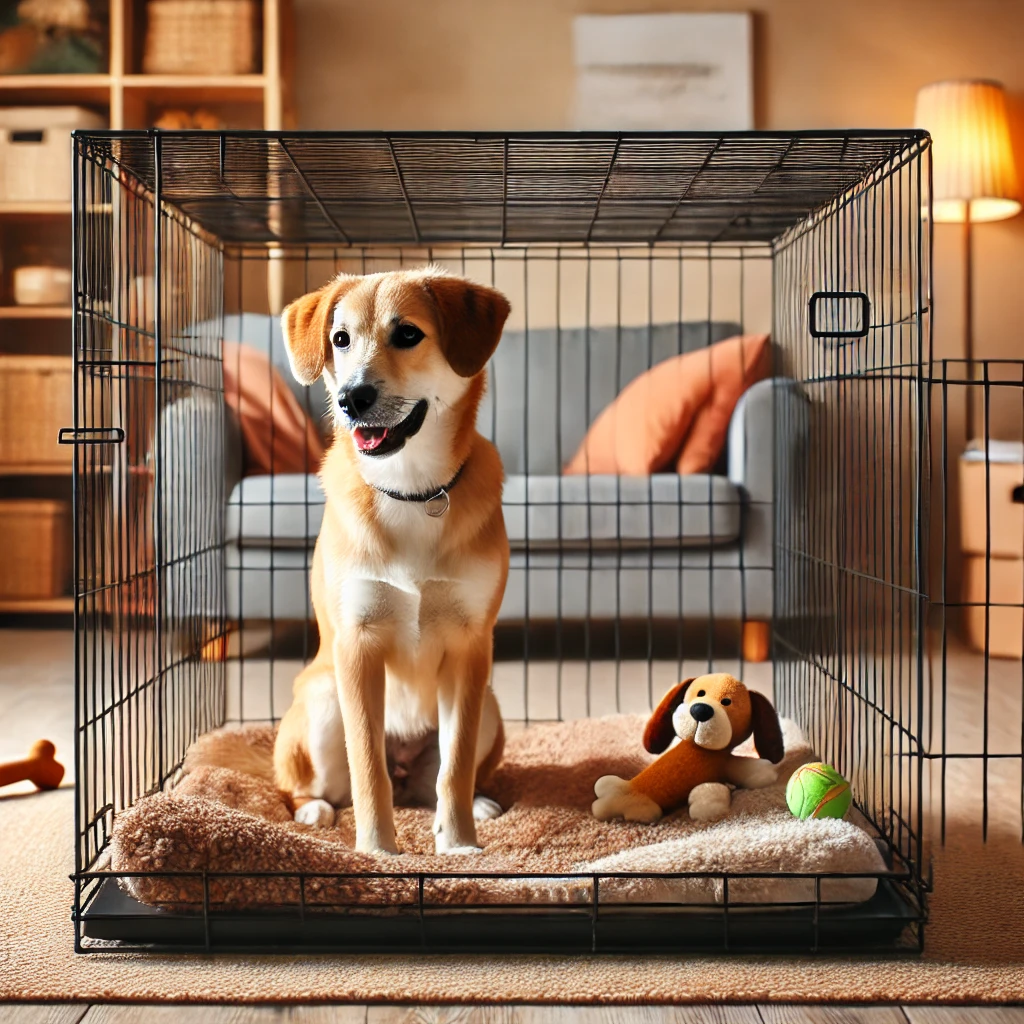 How much room should a dog have in a crate